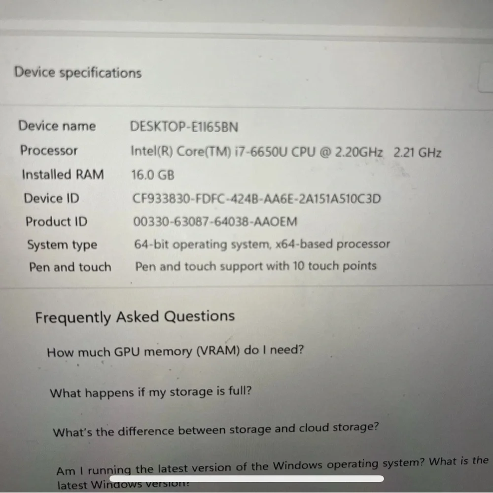 Microsoft Surface 4 Pro i7 16GB 512GB SSD Windows 11 Pro, Jacket, 2chargers&Dock